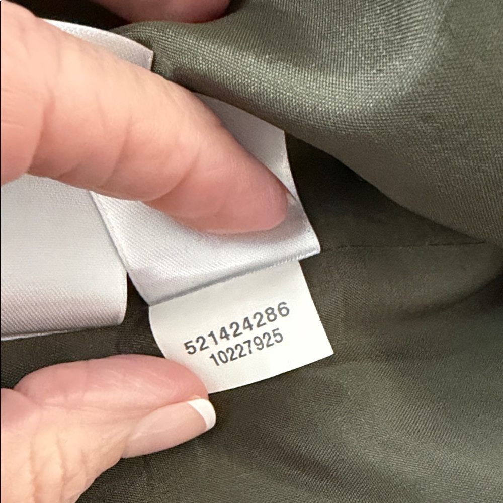 Jones New York Textured Olive/Gray Blazer - Picture 8 of 9